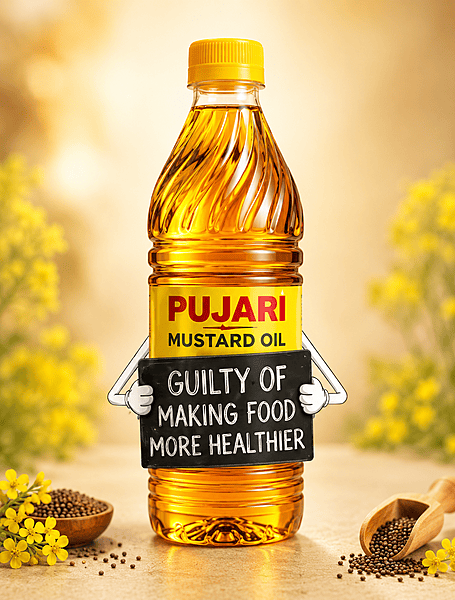 Pujari mustard oil (1L)
