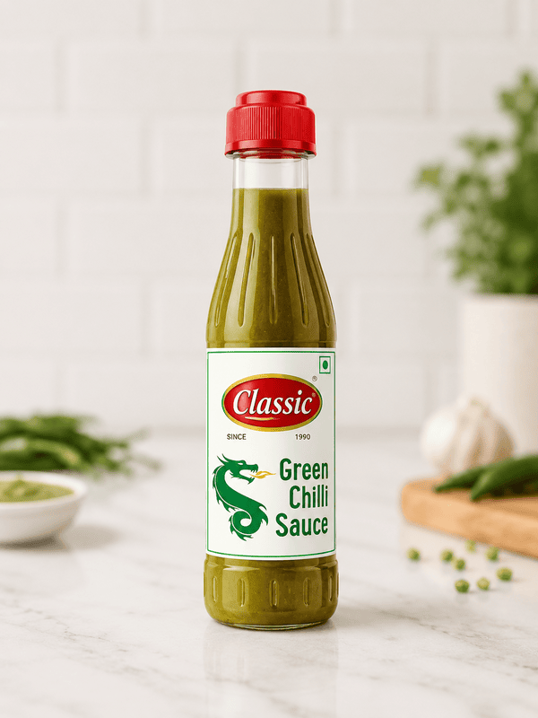 Classic Green chilli sauce (230g)