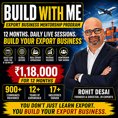 Build With Me – Export Business Mentorship Program