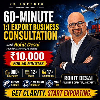 60-MINUTE 1:1 EXPORT BUSINESS CONSULTATION
