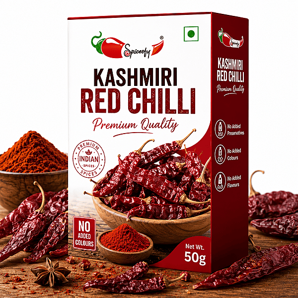 Kashmiri Red chilli (50g)