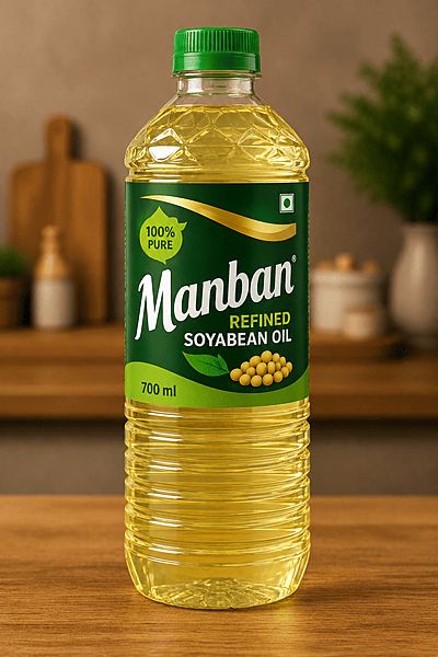 Manban refine soyabean oil (700ml)