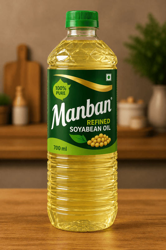 Manban refine soyabean oil (700ml)