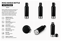 SS Hot & Cold Bottle Black