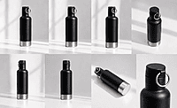 SS Hot & Cold Bottle Black