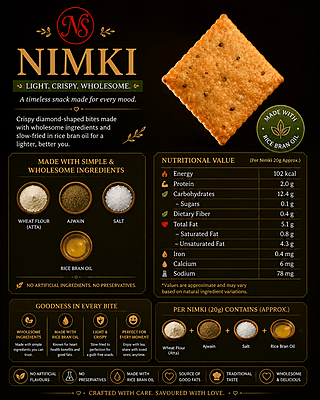 Nimki — Crispy Homemade Bihari Namkeen | Nilambu Sweets