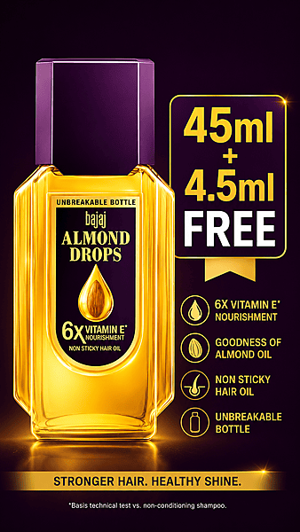 Almond oil (45+4.5ml free)