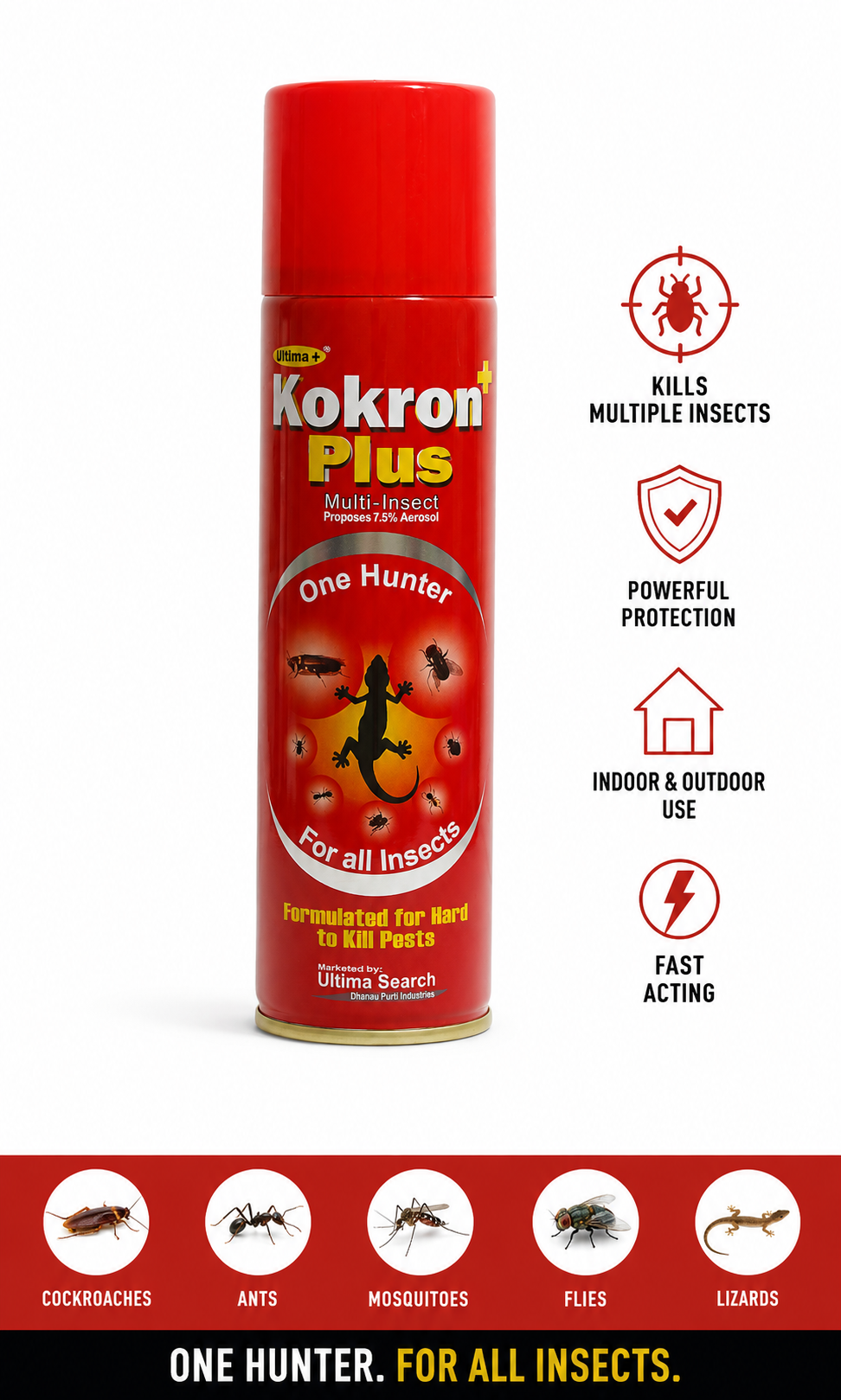 Kokron Plus Propoxur 2% Spray by Ultima Search