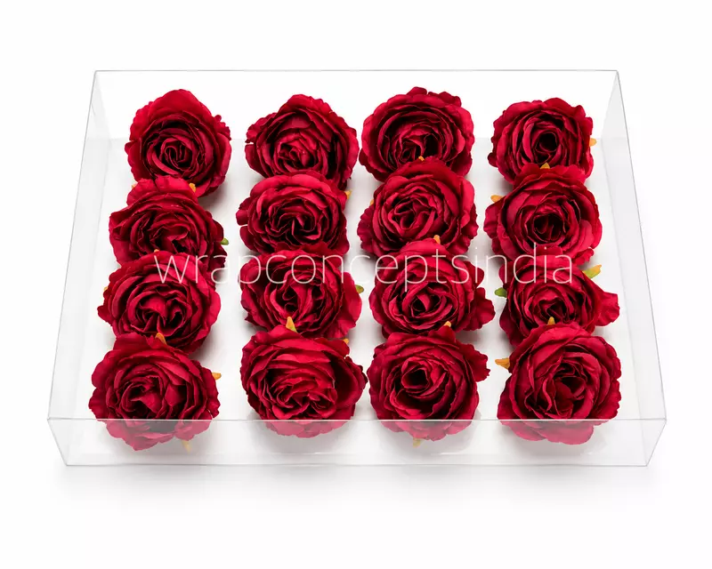 Ruby Rose Floral Heads