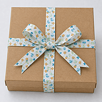 Baby Print Grosgrain Ribbon
