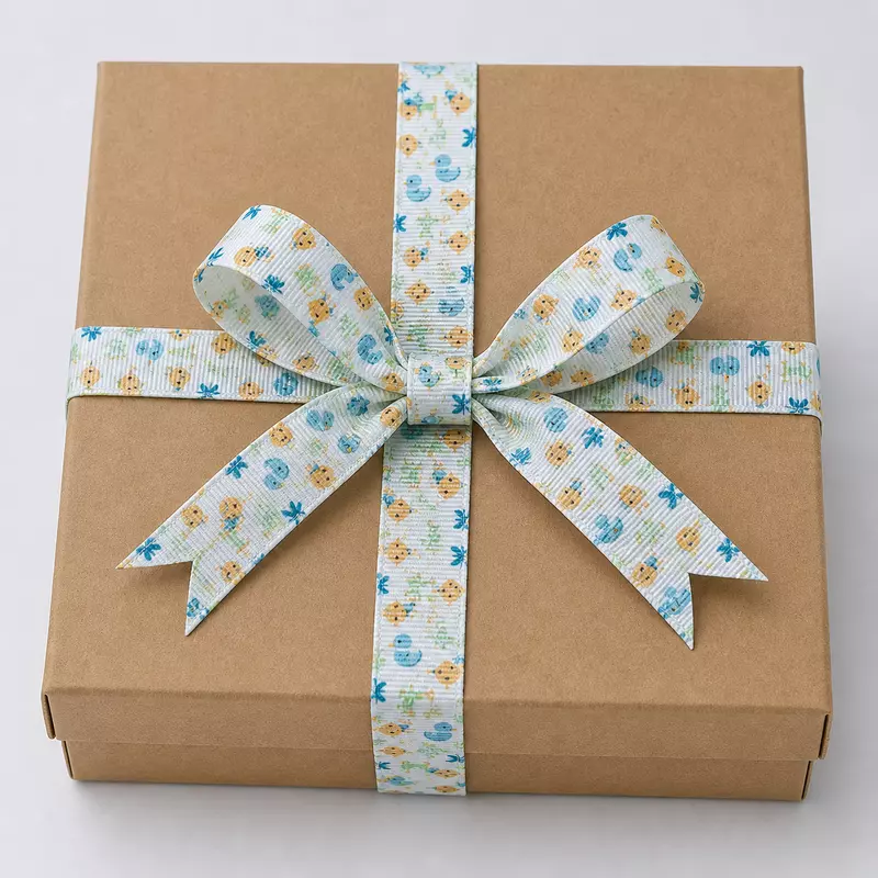 Baby Print Grosgrain Ribbon