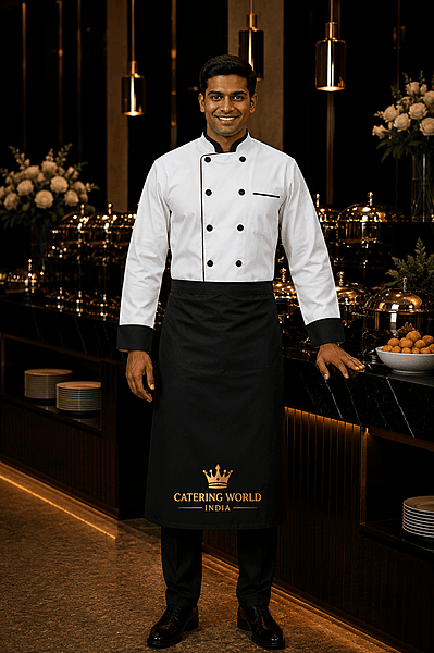 CHEF COAT WHITE SD