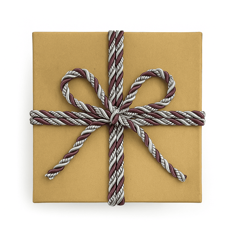 Twisted Chord - Brown & Grey -10 MM