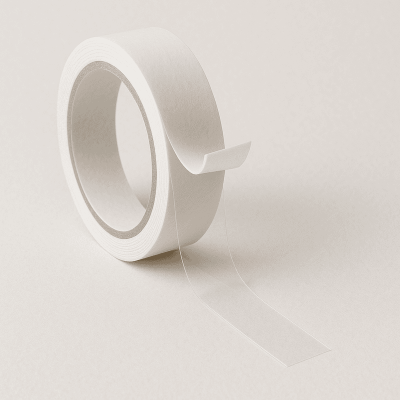 Double Sided Polyester Tape with Single Release