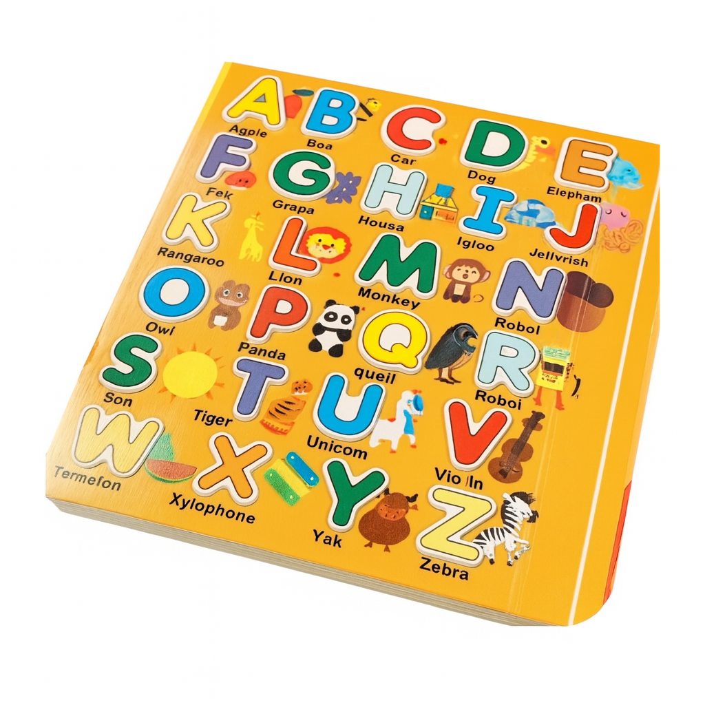 Magnetic Book – eco-friendly wooden learning book with magnetic pen