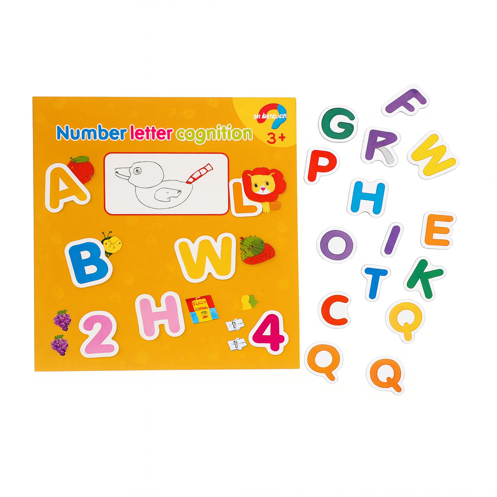 Magnetic Book – eco-friendly wooden learning book with magnetic pen