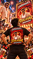 Thalaivar Mass FDFS Tshirt 2027 + Free Gift Thalaivar Mass FDFS Tshirt 2027 + Free Gift