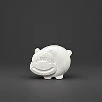 Reusable Big Hippo DIY Painting Kit - set of 1