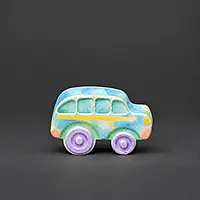 Reusable Vehicle toy Bus DIY Painting Kit