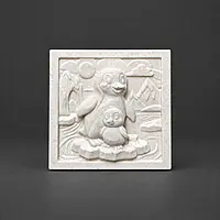 Reusable Penguin Keep Sake plate DIY Painting Kit