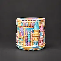 Reusable Palace Pen stand DIY Painting Kit