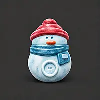 Custom Snow Man DIY Painting Kit- Set of 1