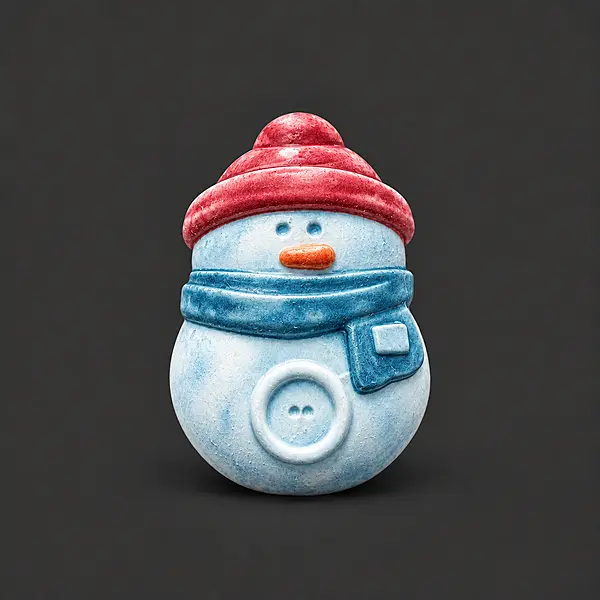 Custom Snow Man DIY Painting Kit- Set of 1