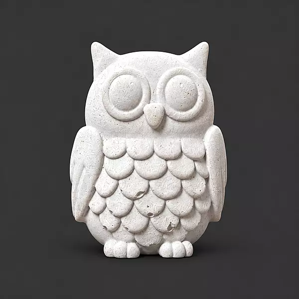 Reusable small owl DIY Painting Kit