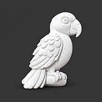 Custom Reusables small parrot DIY Painting Kit-Set of 1