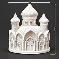 Reusable Palace Taj DIY Painting Kit