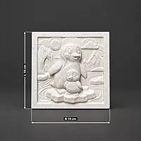 Reusable Penguin Keep Sake plate DIY Painting Kit
