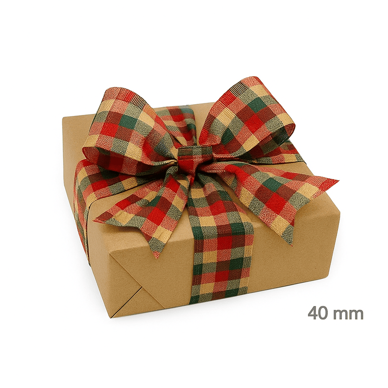 Small Plaid Ribbon