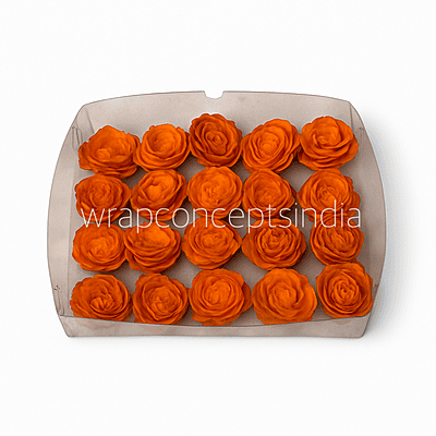 Orange Sola Wood Lotus