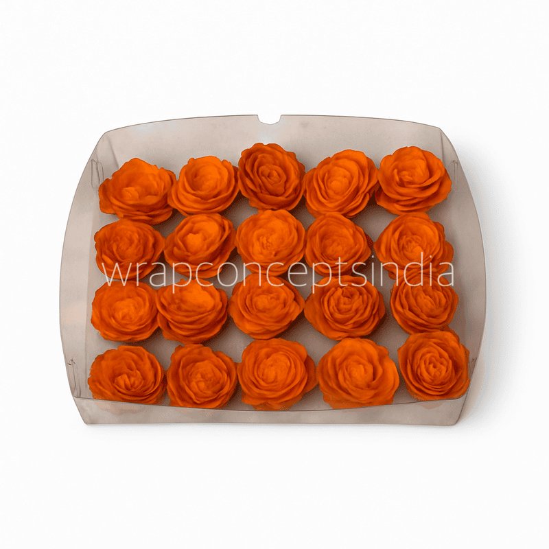 Orange Sola Wood Lotus