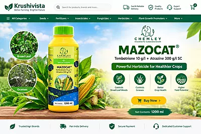 Mazocat Herbicide | Topramezone 10 g/L + Atrazine 300 g/L SC
