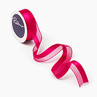 Luxe Half Satin Half Organza Ribbon
