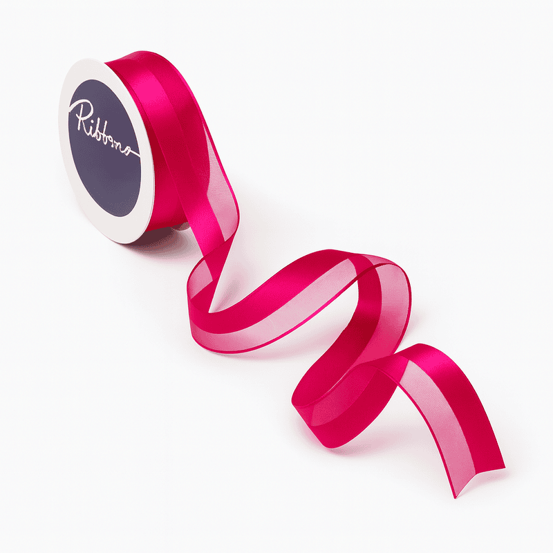 Luxe Half Satin Half Organza Ribbon