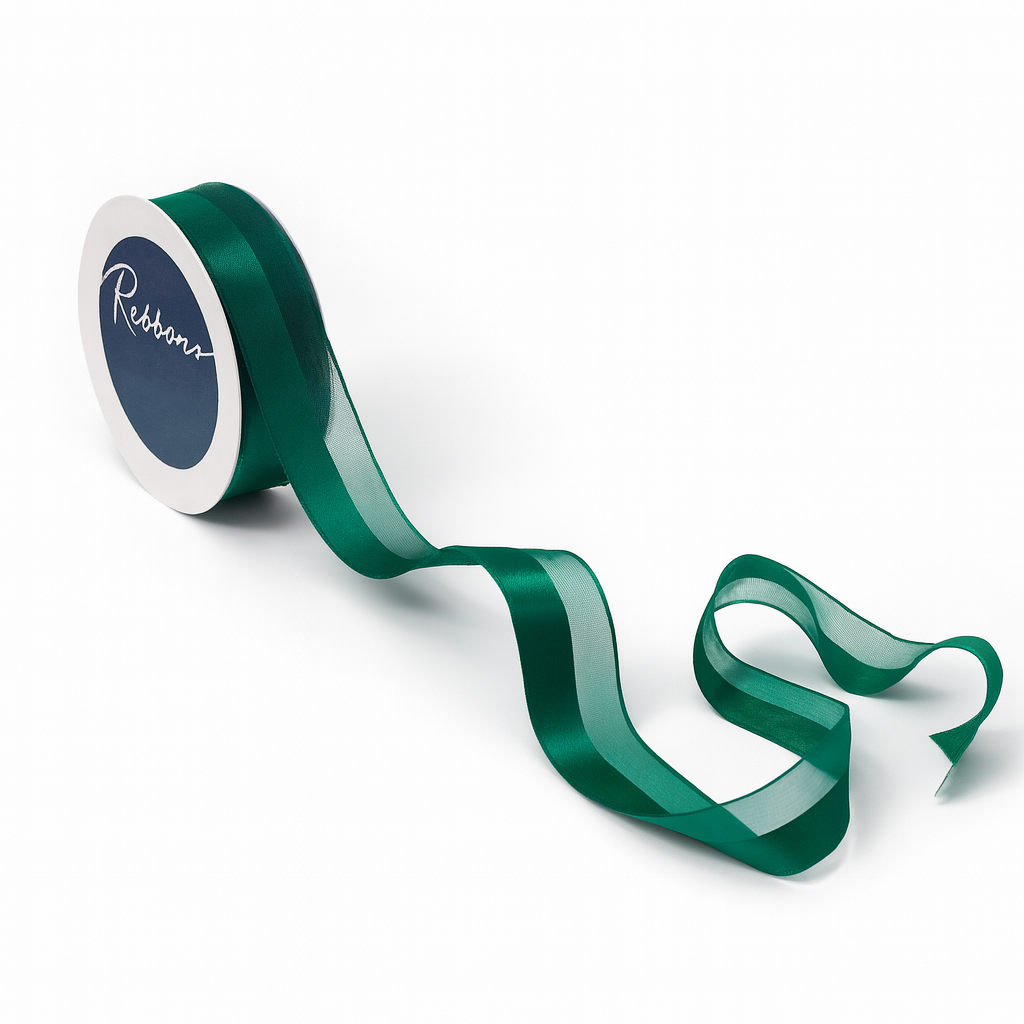 Luxe Half Satin Half Organza Ribbon