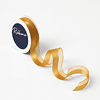 Luxe Half Satin Half Organza Ribbon