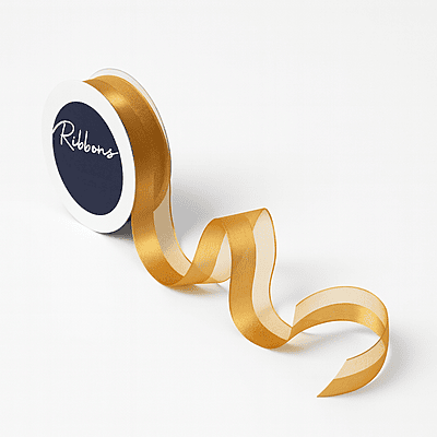 Luxe Half Satin Half Organza Ribbon