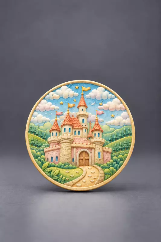 Reusable Disneyland Keepsake Plate DIY Painting Kit β Paint Your Own Magical Keepsake