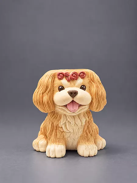 Reusable Puppy Head Pen Stand DIY Painting Kit – Set of 1
