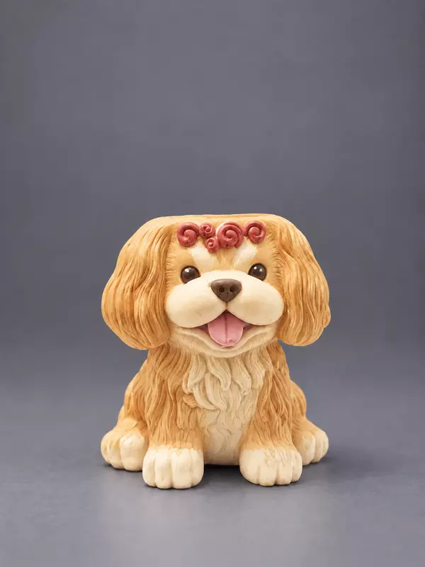 Reusable Puppy Head Pen Stand DIY Painting Kit – Set of 1