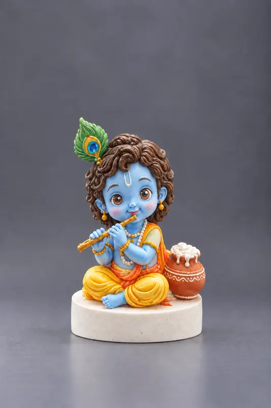 Reusable Krishna statue  DIY Painting Kit - Set of 1