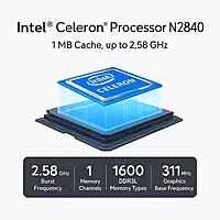 Intel Celeron N2840 Interm 2 LAN