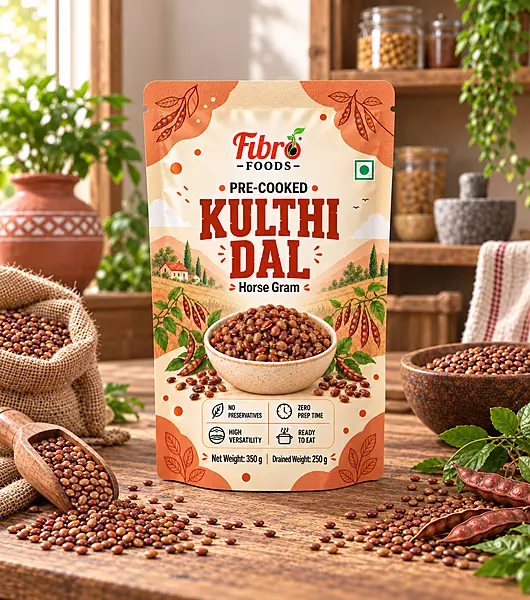 Pre-Cooked Kulthi Dal (Horse Gram) – 250g