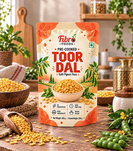 Pre-Cooked Toor Dal (Split Pigeon Peas) – 250g