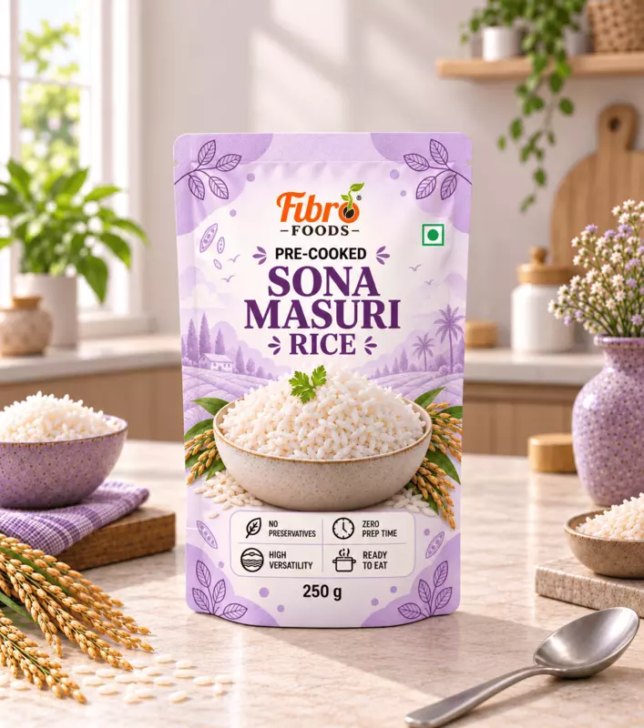 Ready-to-Eat Sona Masuri Rice – 250g