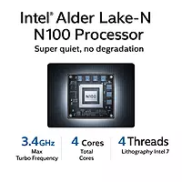 Intel N100 Mini PC – Alder Lake-N  4 LAN Industrial Mini PC New