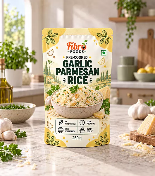 Ready-to-Eat Garlic Parmesan Rice – 250g